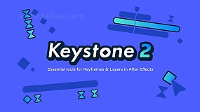 AE扩展-Keystone v2.0.6 关键帧复制粘贴对齐镜像伸缩控制
