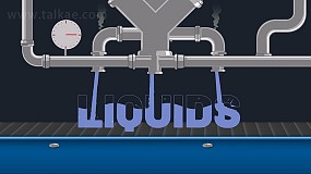 AE扩展-Liquids v1.0.0 一键填充模拟流体液体MG动画效果