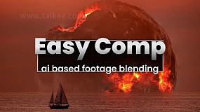 AE插件-Easy Comp v1.1.23 Win 人工智能自动色彩匹配特效合成