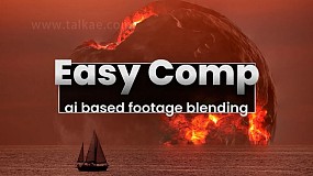 AE插件-Easy Comp v1.0.9 Win 人工智能自动色彩匹配特效合成