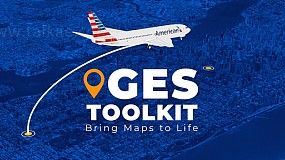 AE脚本-Google Earth Studio Toolkit 三维地图坐标定点连线动画