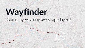 AE脚本-Wayfinder v1.2.8 图层路径跟踪动画脚本工具