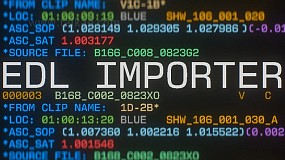 AE脚本-EDL Importer v1.0.0 直接导入视频剪辑序列EDL文件+使用教程