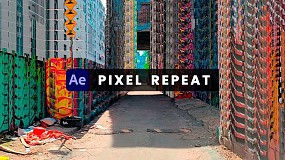 AE插件-Pixel Repeat v1.0 Win 像素重复循环动画视觉特效