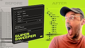 AE脚本-Super Sweeper v1.0.0 工程项目文件组织整理工具