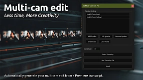 AE脚本-Multi-Cam Edit Pro v1.0.0 Win 多机位镜头视频素材自动快速剪辑+使用教程