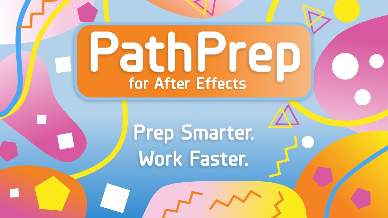 AE脚本-PathPrep v1.0.0 将图形转换为路径工具