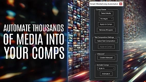 AE腳本-Smart MediaComp Automator v1.1 智能批量替换图片合成视频墙动画+使用教程