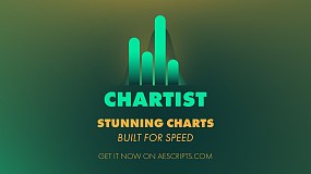 AE腳本-Chartist v1.6 条形折线图信息数据图表生成制作