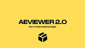 AE/PR扩展-AEviewer Pro v2.2.3 媒体资源项目模板素材预览管理工具