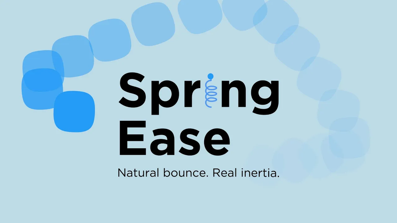 AE脚本-Spring Ease v1.0 物理动力学惯性弹跳动画效果