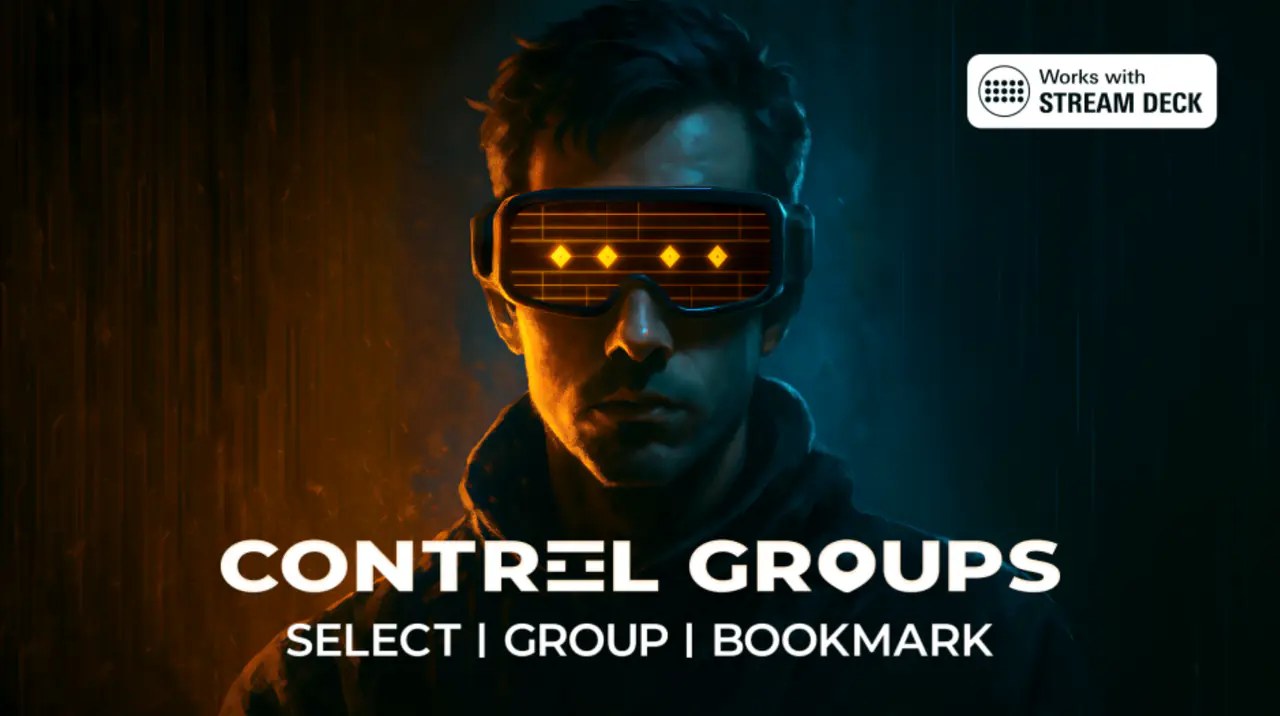 AE扩展-Control Groups v1.5.0 高效率时间线图层分组管理工具