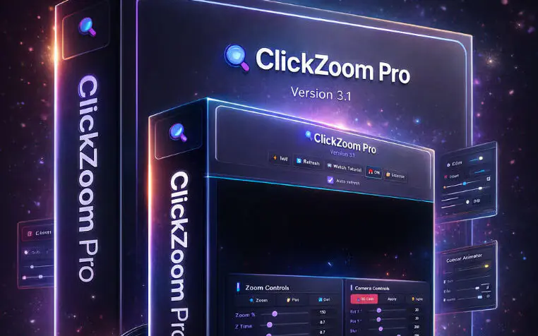 AE扩展-ClickZoom Pro v3.1 平移缩放专业工具