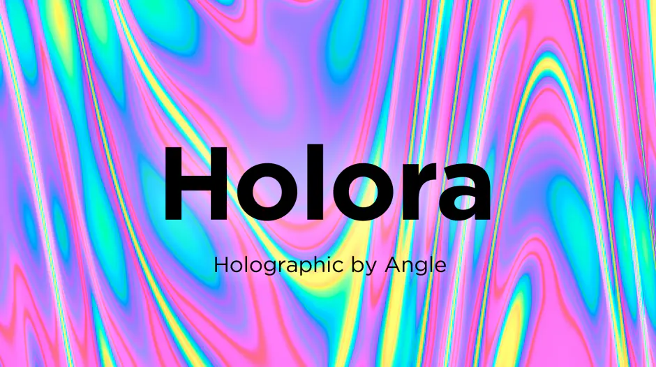 AE插件-Holora v1.0 Win 全息色彩偏移流动特效动画