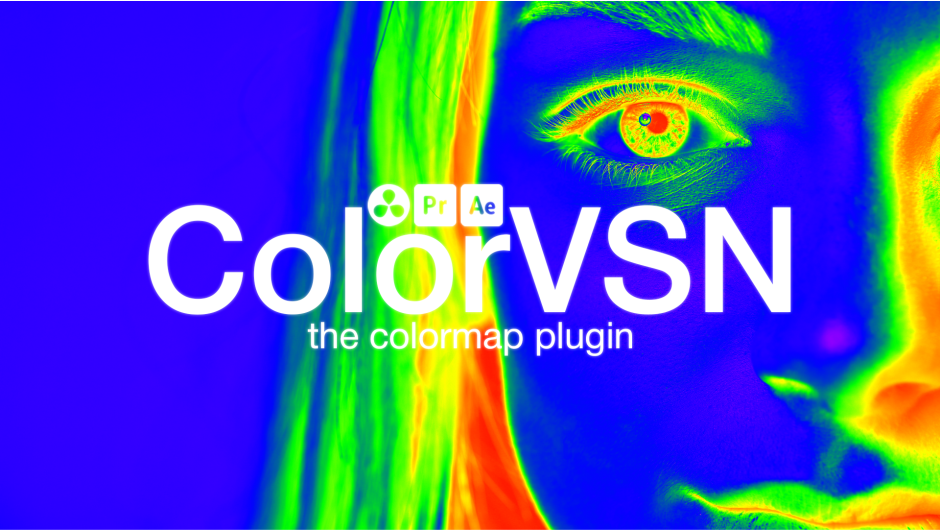 AE插件-ColorVSN v1.1 AE/PR/达芬奇色彩映射调色插件