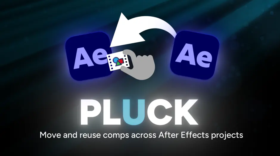 AE扩展-Pluck v1.0.0 单独导入工程中的某个独立合成