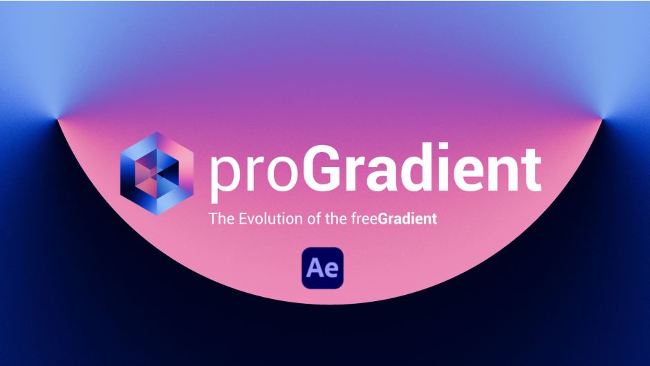 AE插件-proGradient v1.0.2 高级动态颜色渐变工具