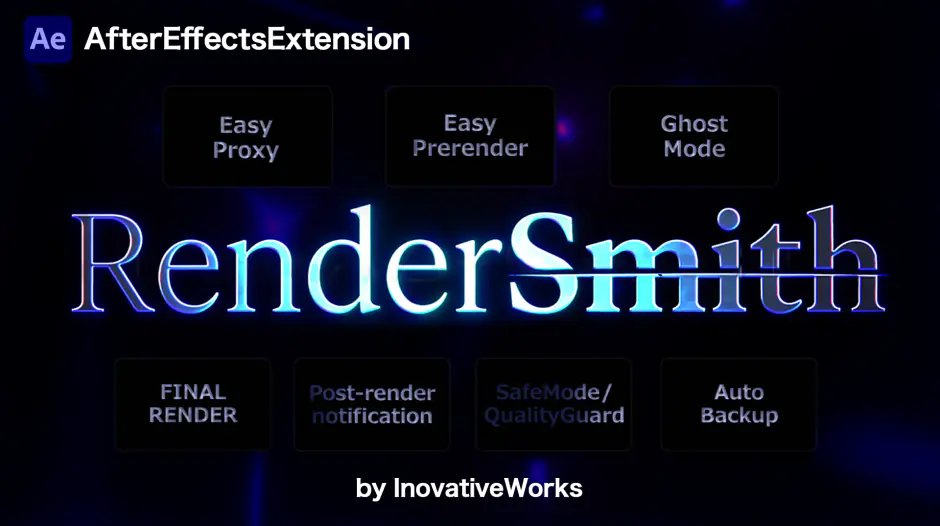 AE扩展-RenderSmith v1.0 渲染管理工具