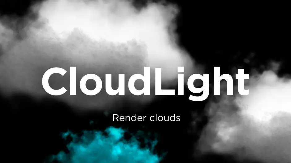 AE插件-CloudLight v1.1 立体云朵生成器