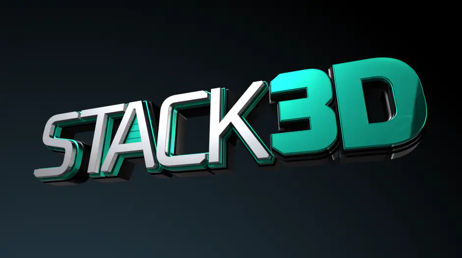 AE脚本-STACK3D v1.0 图片LOGO挤出三维立体效果