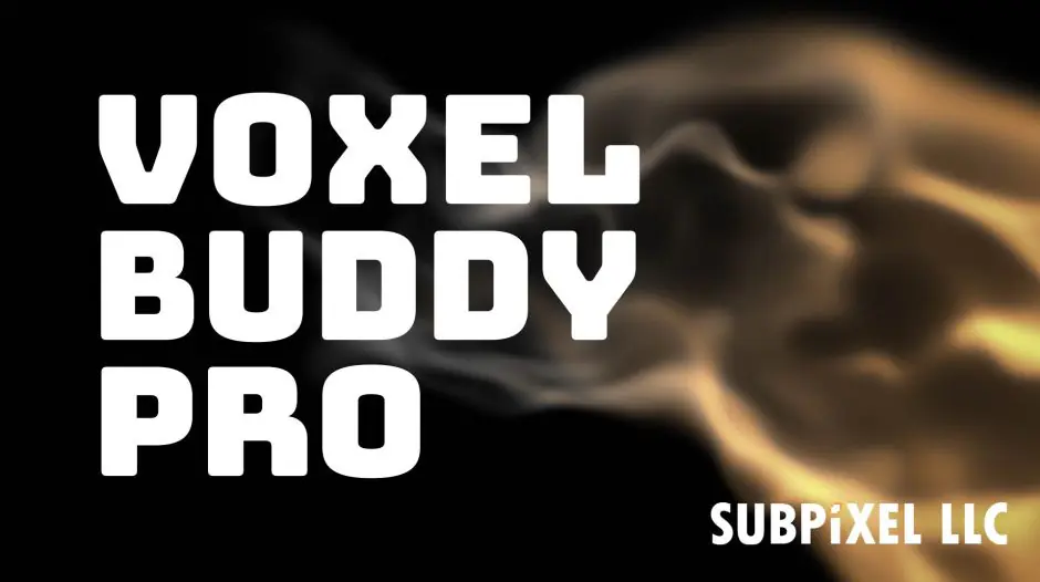 AE插件-Voxel Buddy Pro v1.0.0 三维体积像素渲染