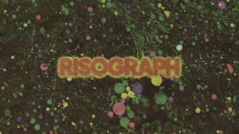 AE/PR插件-Risograph v1.0.0 复古孔版印刷机半色调物理质感效果