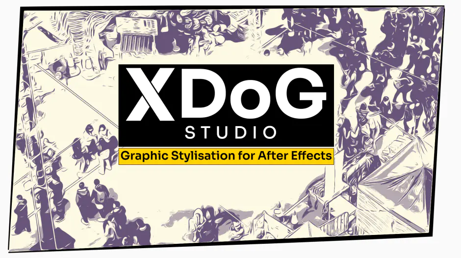 AE插件-XDoG Studio v1.0.0 卡通素描水墨漫画风格化特效
