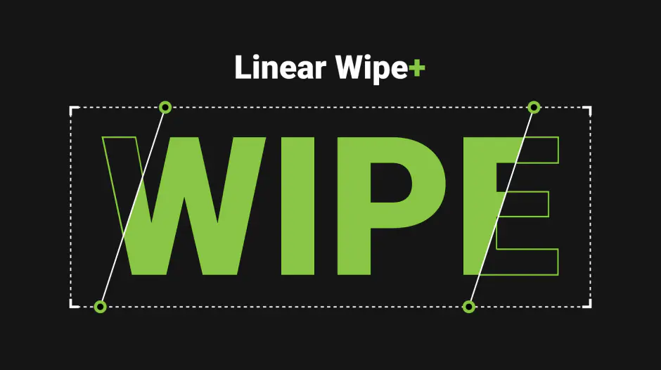 AE插件-Linear Wipe+ v1.0.0 高级版线性擦除特效动画