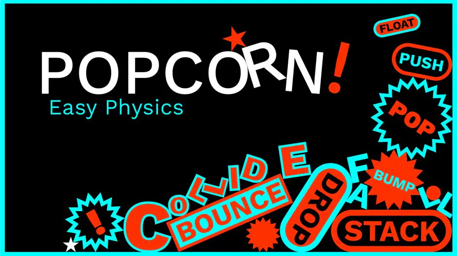 AE扩展-Popcorn! v1.0.0 2D物理动力学MG图形动画