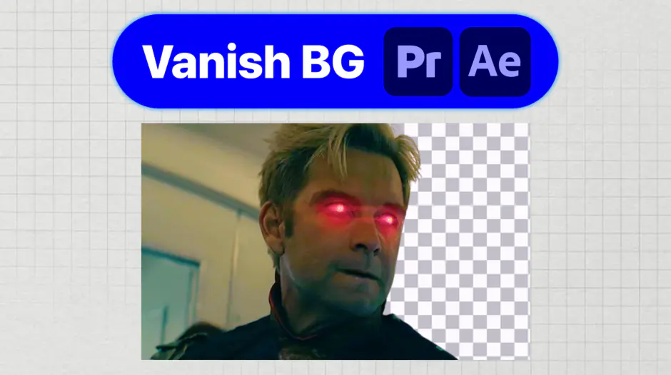 AE扩展-Vanish BG v0.0.7 AePr脚本一键AI抠像背景消除工具