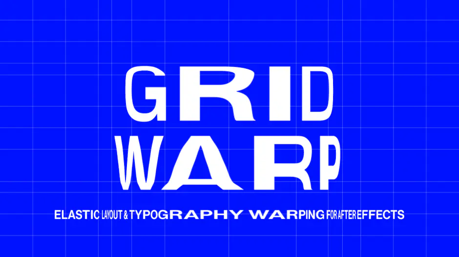 AE插件-GridWarp v1.0.0 网格变形扭曲特效