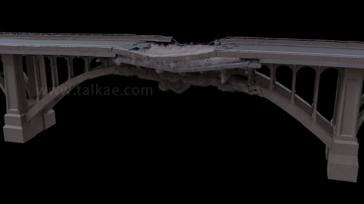 大桥断裂桥面坍塌 10