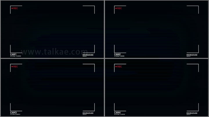 摄像机拍摄取景框-5