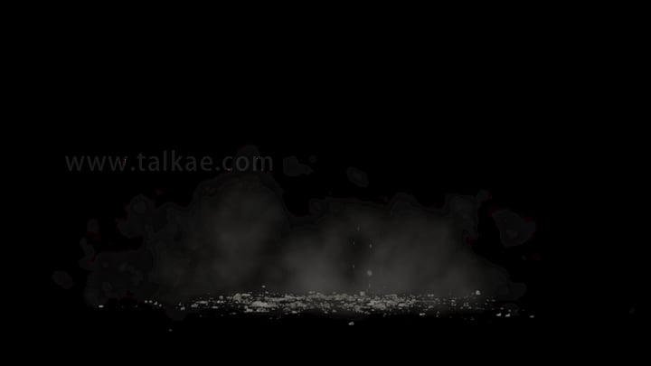 爆破爆炸炸点灰尘特效视频素材-01