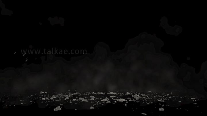 爆破爆炸炸点灰尘特效视频素材-03