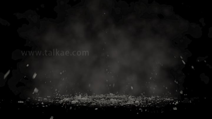 爆破爆炸炸点灰尘特效视频素材-04