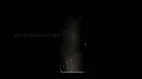 爆破爆炸炸点灰尘特效视频素材-06