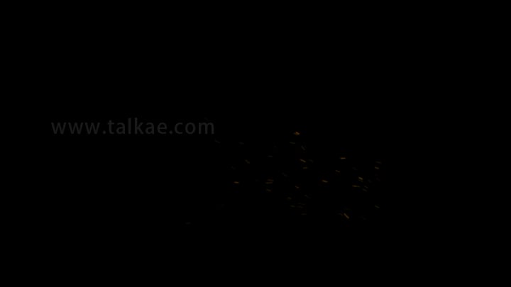 4K火星火花粒子飞舞视频素材-02