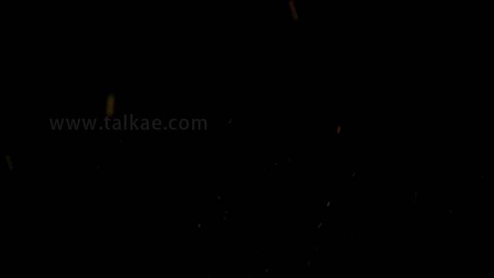 4K火星火花粒子飞舞视频素材-05
