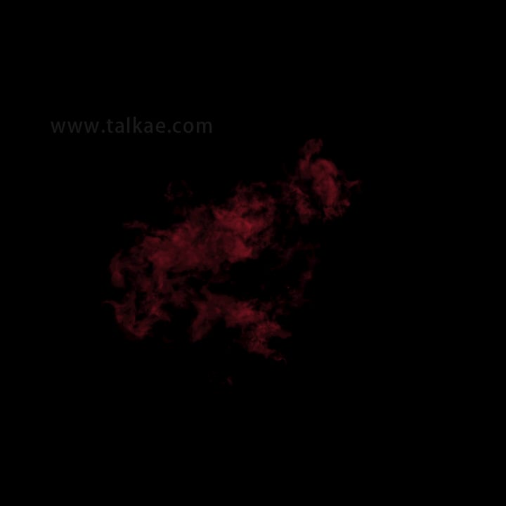 红色魔法能量烟雾 05