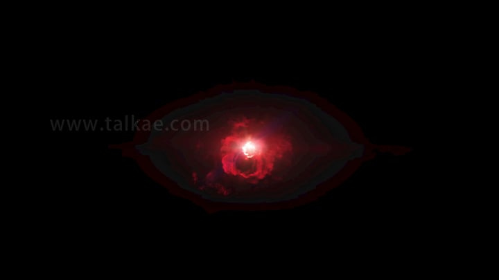 红色魔法光效 04