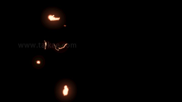 魔法能量电流发射特效-01