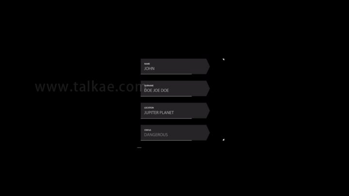 科技界面元素15