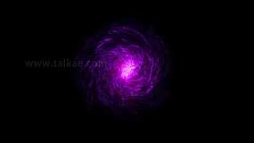 4K紫色魔法粒子汇聚_10