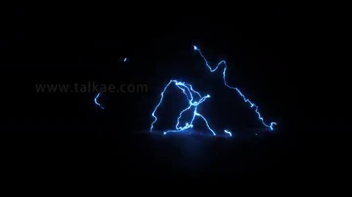 4k 超级地面闪电火花-11