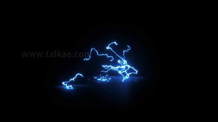 4k 超级地面闪电火花-14