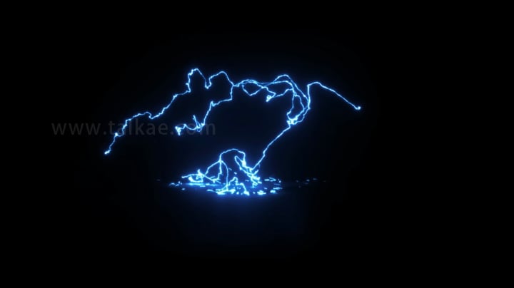 4k 超级地面闪电火花-19