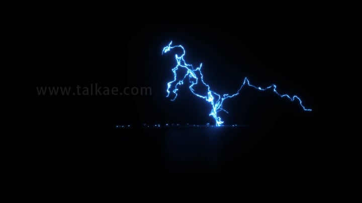 4k 超级地面闪电火花-31