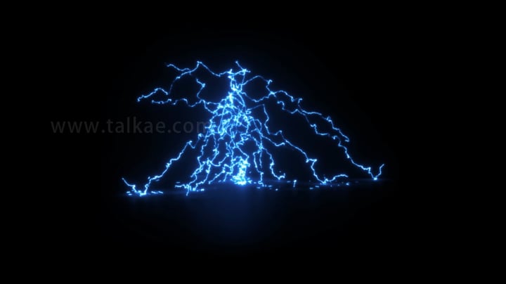 4k 超级地面闪电火花-35