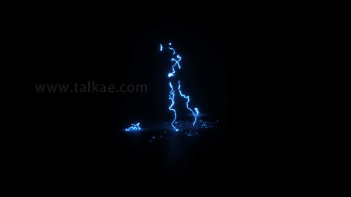 4k 超级地面闪电火花-6